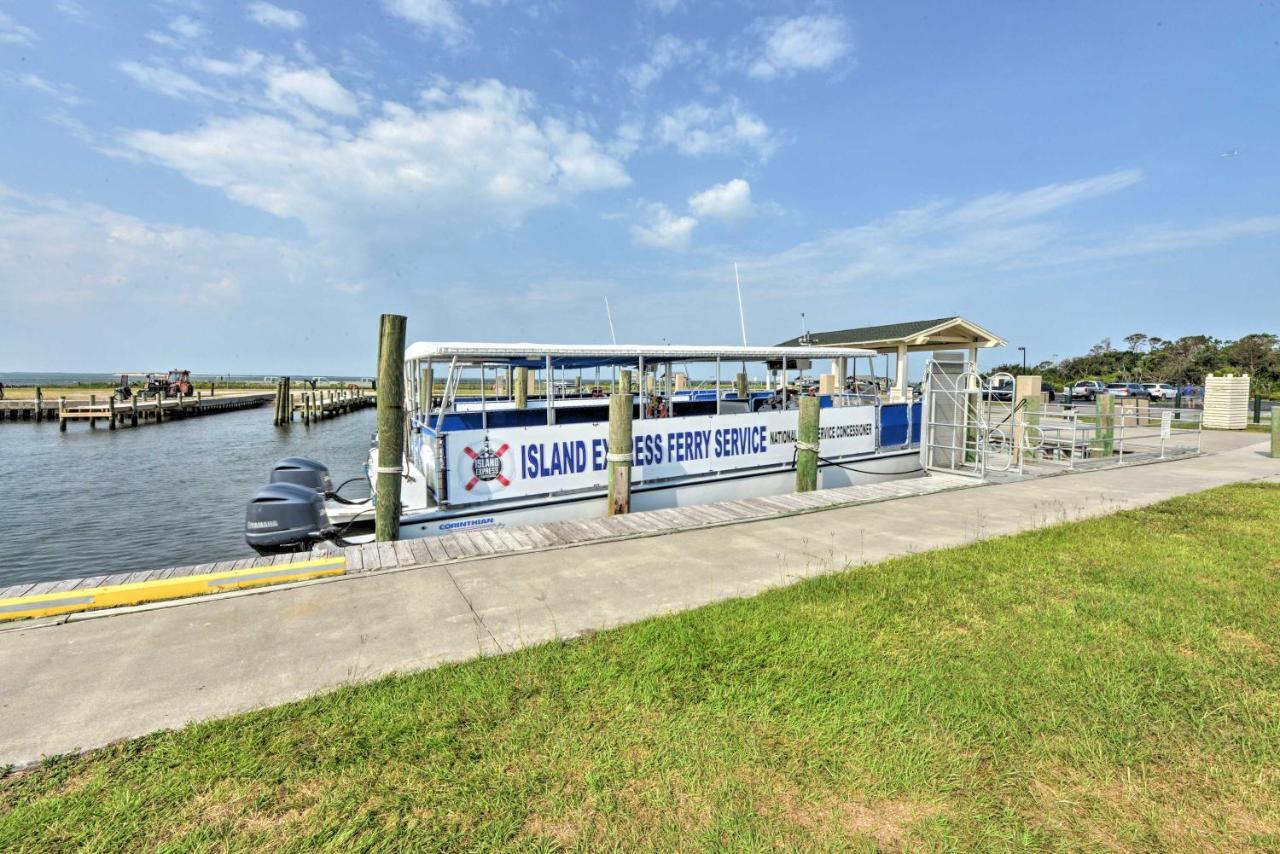 Waterfront Harkers Island Home Sunset View And Dock Ngoại thất bức ảnh